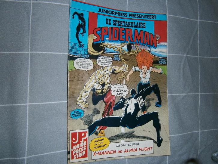 Juniorpress – De Spektakulaire Spiderman nr. 88 (1987), Boeken, Strips | Comics, Gelezen, Eén comic, Europa, Ophalen