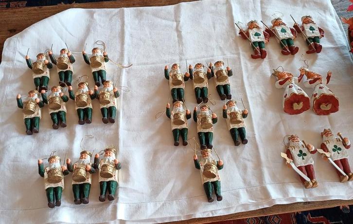 Kaartfiguren nostalgisch, Diversen, Kerst, Nieuw, Ophalen of Verzenden