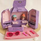 Make-over backpack / speeltas leuk voor LOL & Barbie poppen, Ophalen of Verzenden, Gebruikt, Poppenhuis