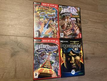 PC Games - Rollercoaster Tycoon & Command & Conquer beschikbaar voor biedingen