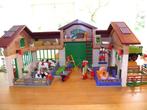 Playmobil boerderij met silo en mooie tractor. Netjes, Ophalen of Verzenden, Zo goed als nieuw, Complete set