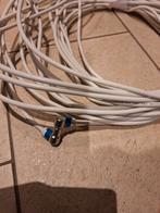 Coax kabel met stekkers 20 meter, Ophalen of Verzenden, Zo goed als nieuw