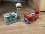 Lego 60214 Hamburgerrestaurant, Ophalen of Verzenden, Zo goed als nieuw, Complete set, Lego
