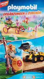 Playmobil accessoires folder Duits '18/'19, Ophalen of Verzenden, Gebruikt