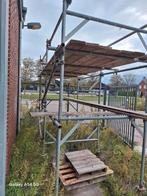Bouwsteiger 4 meter lang. Werkhoogte 4.45 meter., Doe-het-zelf en Verbouw, Steigers, Ophalen of Verzenden, Gebruikt, Overige typen