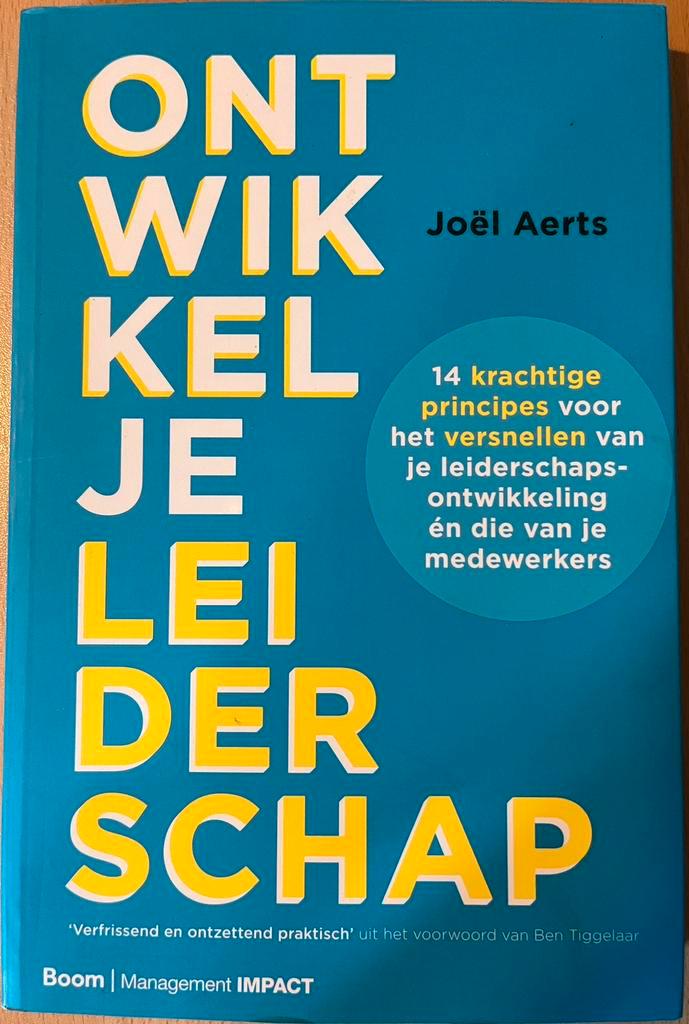 Joël Aerts - Ontwikkel je leiderschap, Boeken, Wetenschap, Zo goed als nieuw, Sociale wetenschap, Ophalen of Verzenden