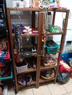 3 houten stellingkasten, Ophalen