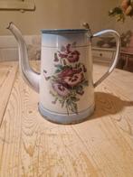 Grote gebloemde Japy koffiepot, Ophalen of Verzenden