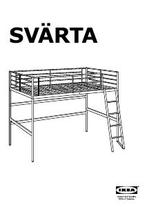 Ikea Svärta Hoogslaper - Ideaal voor kleine ruimtes!, Ophalen, Gebruikt, Eenpersoons, 160 tot 180 cm