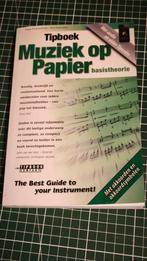 Tipboek Muziek op Papier, Boeken, Muziek, Ophalen of Verzenden, Zo goed als nieuw, Overige onderwerpen