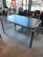 Jaren 70 eettafel vintage eetkamertafel retro tafel design, Ophalen, Gebruikt, 100 tot 150 cm, 50 tot 100 cm