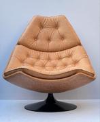 Artifort f588 Geoffrey Harcourt, draaibaar fauteuil, Huis en Inrichting, Fauteuils, Stof, Ophalen of Verzenden, 75 tot 100 cm
