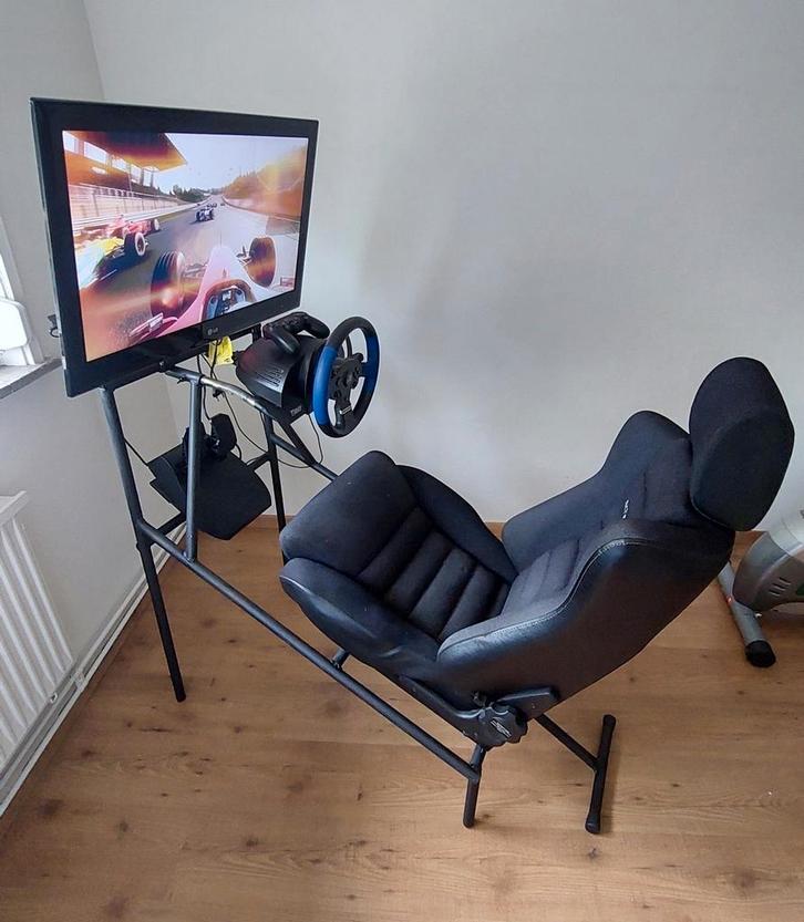 Playseat zelfgemaakt, Spelcomputers en Games, Spelcomputers | Overige, Gebruikt, Ophalen