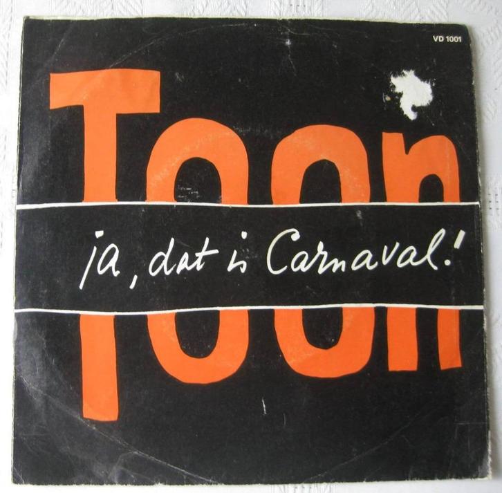 Singeltje Toon Hermans Ja dat is Carnaval, Cd's en Dvd's, Vinyl Singles, Zo goed als nieuw, Single, Nederlandstalig, Overige formaten