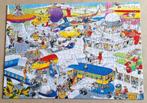 Puzzel Jan v Haasteren - Busy airport - 500st - P73, Gebruikt, Ophalen of Verzenden, 500 t/m 1500 stukjes, Legpuzzel