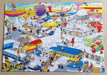 Puzzel Jan v Haasteren - Busy airport - 500st - P73