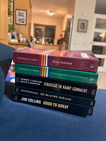 5 top business boeken (Nederlands) beschikbaar voor biedingen