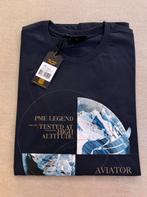 PME Legend T-shirt met Artwork L, Maat 52/54 (L), Blauw, ., Nieuw