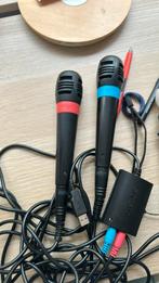 2 singstar microfoons, Ophalen of Verzenden, Zo goed als nieuw, Microfoon