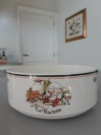 Saladeschaal 29,5 cm Gien La Raclette Marie Pierre Bottard, Ophalen of Verzenden, Zo goed als nieuw, Overige stijlen, Schaal of Schalen