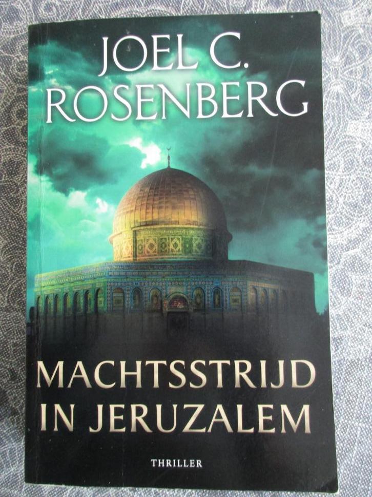 Joel C Rosenberg -  machtsstrijd van Jeruzalem, Boeken, Romans, Zo goed als nieuw, Ophalen of Verzenden