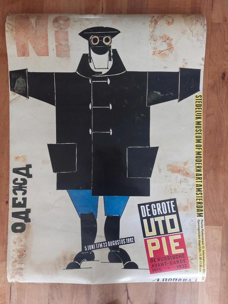 Russische Avant-Garde Affiche, Stedelijk Museum, Antiek en Kunst, Kunst | Overige Kunst, Ophalen of Verzenden