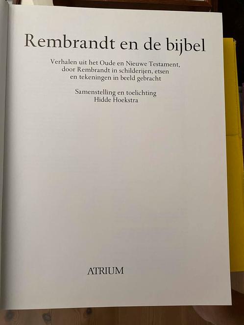 Rembrandt en de Bijbel - Atrium Uitgave, Boeken, Godsdienst en Theologie, Gelezen, Christendom | Katholiek, Ophalen of Verzenden