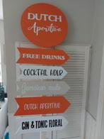 Festival Events B&B Bedrijf Feest Strandborden-wegwijsborden, Info@rwhoutidee.nl, Nieuw, Ophalen of Verzenden, RW Houtidee, voor al uwhandgemaakte houten huis, tuin, cadeau artikelen