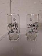 2 bierglazen Vulkan Brauerei, Ophalen of Verzenden, Zo goed als nieuw, Glas of Glazen, Overige merken