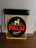 Palm Bier Lichtreclame - Dubbelzijdig, Ophalen of Verzenden, Zo goed als nieuw, Lichtbak of (neon) lamp