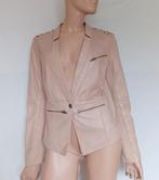 TRANSMISSION Leren Jasje , Maat 36 - 38, Kleding | Dames, Verzenden, Zo goed als nieuw, Maat 36 (S), Roze