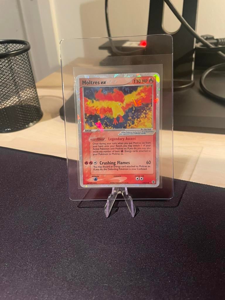 Moltres EX #115 – FireRed & LeafGreen, Ophalen of Verzenden, Gebruikt, Losse kaart, Foil