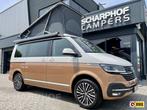 Volkswagen T6.1 California 6.1 OCEAN 150 DSG VOL, Caravans en Kamperen, Automaat, Buscamper of Camperbus, Volkswagen, Bedrijf