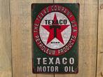Reclamebord Texaco 20x30, Verzamelen, Ophalen of Verzenden, Zo goed als nieuw, Reclamebord