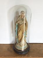Katholiek kerk beeld heilige maagd Maria onder glazen stolp, Ophalen