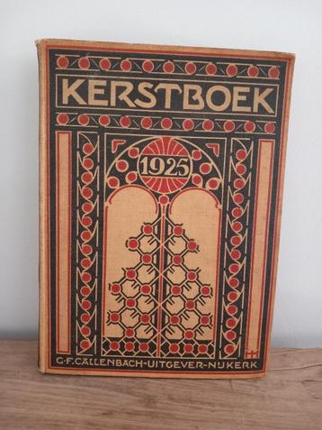 Antiek Kerstboek uit 1925 door P.J. Risseeuw. beschikbaar voor biedingen