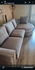 Ruime, comfortabele bank met rondzit, Huis en Inrichting, Ophalen of Verzenden, Gebruikt, Vierpersoons of meer