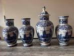 Mooie delftsblauwe vazen, Antiek en Kunst, Ophalen of Verzenden
