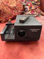 Diaprojector en diascherm, Audio, Tv en Foto, Diaprojectors, Ophalen, Gebruikt, Met scherm