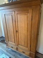 Mooie Eikenhouten Kast, Ophalen, Gebruikt, 100 tot 150 cm, Eikenhout