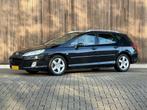 Peugeot 407 2.2 16V SW XS 2007 Zwart NIEUWE APK, Auto's, Peugeot, Voorwielaandrijving, 2230 cc, 4 cilinders, 11 km/l