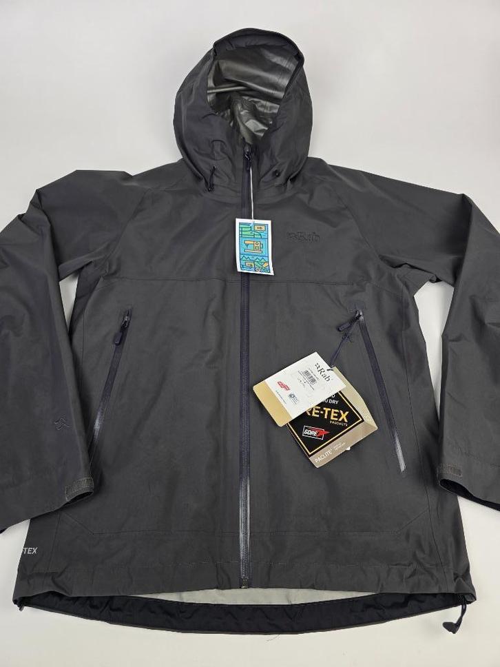 Rab Namche Paclite Jacket Graphene/Light Khaki Medium, Sport en Fitness, Bergsport en Wandelen, Nieuw, Kleding, Ophalen of Verzenden