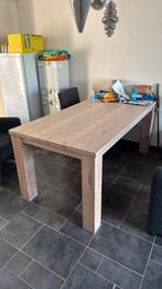 Compleet meubelset wit eiken, Huis en Inrichting, Tafels | Eettafels, Ophalen, 50 tot 100 cm, Zo goed als nieuw, 150 tot 200 cm