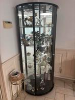 Glazen Vitrinekast, Huis en Inrichting, Kasten | Vitrinekasten, 150 tot 200 cm, 25 tot 50 cm, Met deur(en), 50 tot 100 cm