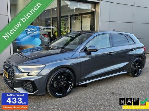 Audi A3 Sportback 35 TFSI 3x S-line Virtual/Carplay/ACC, Auto's, Audi, Bedrijf, Te koop, A3, ABS, Airbags, Airconditioning, Alarm