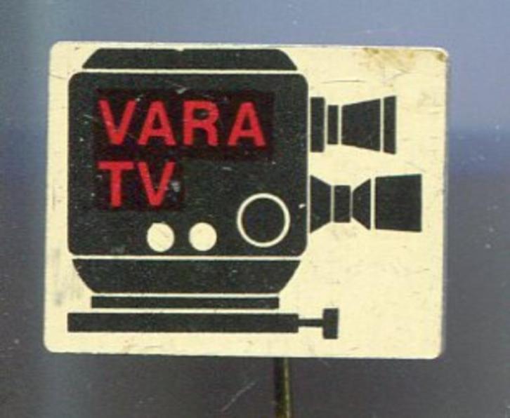 VARA TV filmcamera blik omroep speldje 19 x 16 mm ( V_075 ), Verzamelen, Speldjes, Pins en Buttons, Nieuw, Speldje of Pin, Merk
