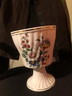 vintage bloempot voor kamerplant - gebloemd, Rond, Binnen, Ophalen of Verzenden, Aardewerk