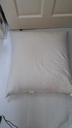 Kussen 70x70cm vogelveren, Ophalen of Verzenden, Wit, Vierkant