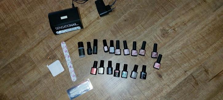 Gellak Set - Complete Nagelverzorging, Sieraden, Tassen en Uiterlijk, Uiterlijk | Cosmetica en Make-up, Gebruikt, Make-up, Handen en Nagels