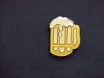 Bierpul met schuimkraag , pin, Verzenden, Gebruikt, Overige onderwerpen